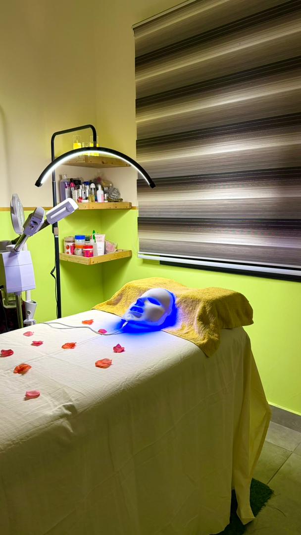 Cabine soins visage